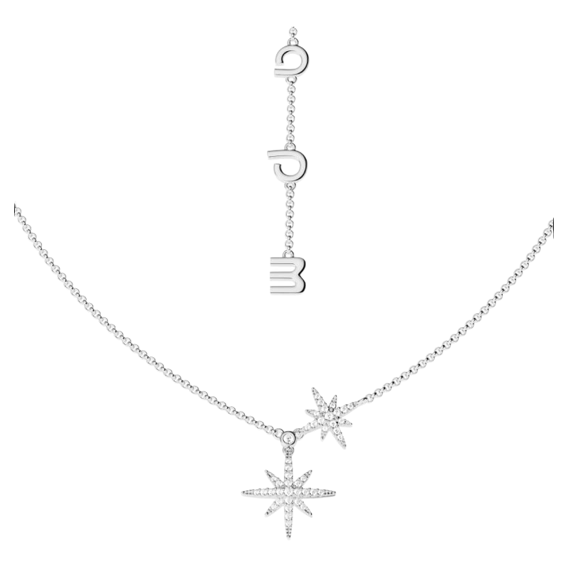APM Monaco Baby六芒星项链女锁骨链轻奢高级首饰生日圣诞礼物