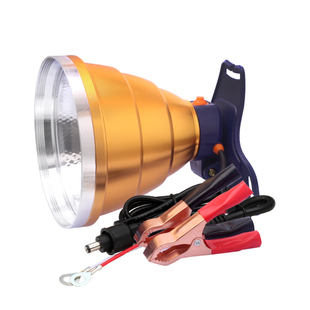 12V头灯LED强光散光大光圈泛光外接直流外置外接灯头多光源灯头