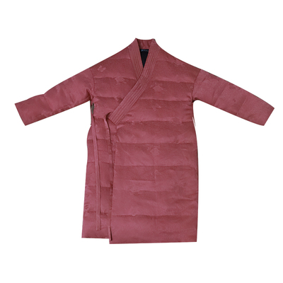 兰馨原创设计连帽加厚中式羽绒服