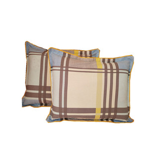 纯棉粗布枕套情侣韩式枕头套加密加厚40x60cm48x74cm一对装枕芯套