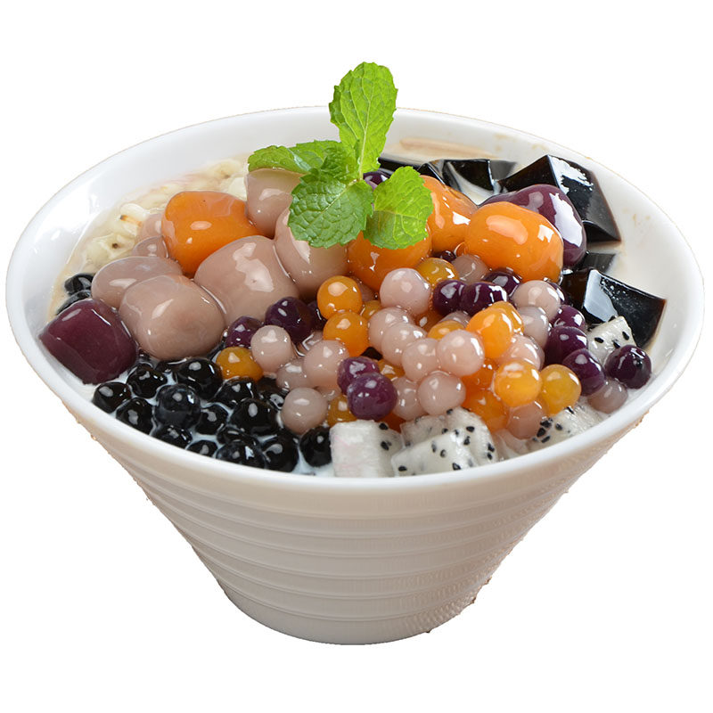 台湾手工小芋圆鲜芋仙原料甜品批