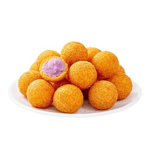 年货节香芋地瓜丸家用芝麻球丸子甜品炸货油炸小吃速食早餐半成品