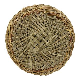 黄一府衰草草垫竹蒸笼垫环保蒸包子不粘手工草编家用蒸格笼屉垫