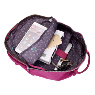 K家猴子双肩包女帆布旅游背轻便尼龙牛津布妈妈款外贸旅行大容量