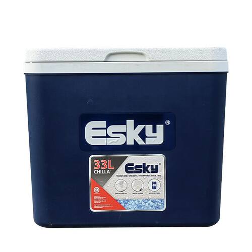 Esky保温箱33L户外手提冷藏箱保冷箱车载保鲜箱垂钓配餐送8只冰袋