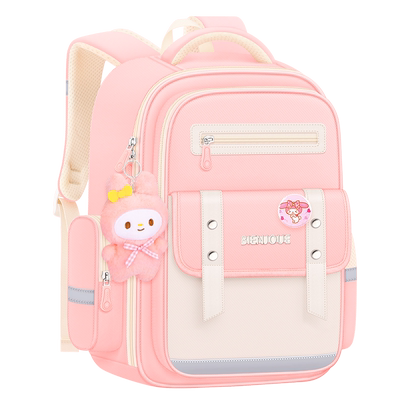 精美挂饰儿童书包超轻护脊