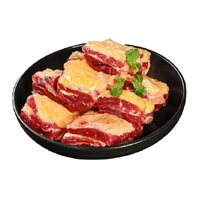 黄膘牛排内蒙古原切扇子骨牛排骨新鲜带肉牛肋排条生鲜牛仔骨牛肉