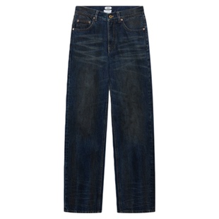 IMMI 设计师品牌 26早春新款复古猫须牛仔阔腿/长裤 SOLSOL买手店