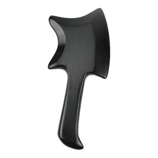 按摩斧头砭石刮痧板腿部肌肉筋膜松解刀肩颈后背推拿刮痧工具砭刀