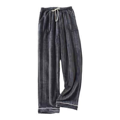 冬季情侣法兰绒家居裤