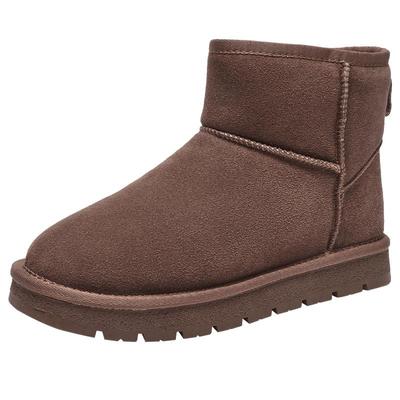 热风加绒加厚雪地靴面包棉鞋