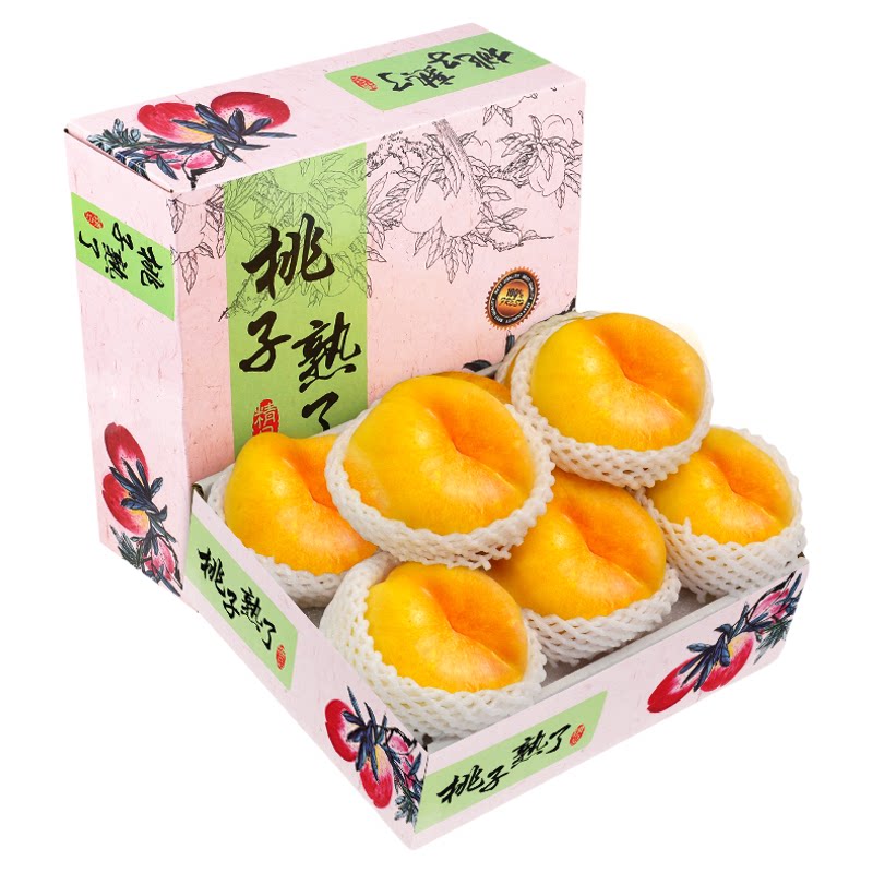 顺丰礼盒装丨5斤黄金油蟠桃