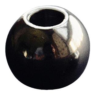 3mm大孔径银色亚光圆钢珠不生锈不变色不变形DIY配珠散珠6mm8mm