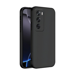 皑晨适用于opporeno12pro手机壳ren012pro保护套PJW110防摔pjw110全包Rone l2pro纯黑0pp0rneo12pr0新款潮男