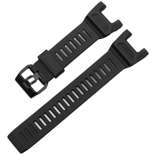 适配卡西欧手表带 DW-9052 9050 9051凸口柔软防水硅胶表链配件男