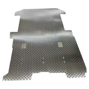 大通V80不锈钢地板车厢护板全包围铝合金内饰脚垫拉货专用改装件