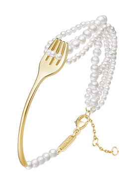 HEFANG珠宝奶油意面手链