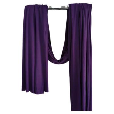 婚庆牛奶丝双面弹力布料舞台装饰背景布幔多色韩式礼堂婚礼吊顶布