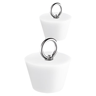 地漏封闭盖堵孔塞下水道封口盖堵器PVC管堵头硅胶堵口器密封塞子