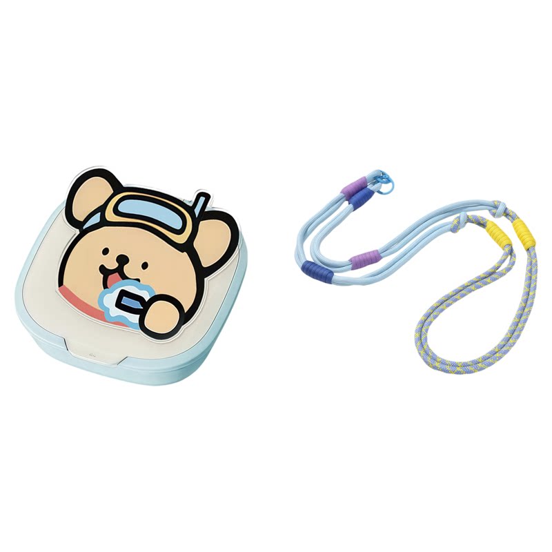 食品级牙套矫正器清洗收纳盒