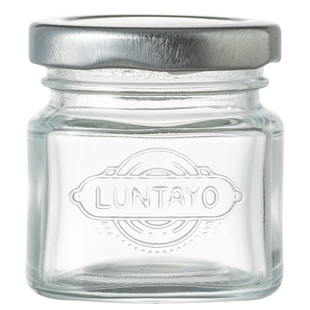 果酱瓶日本LUNTAYO便携蜂蜜小罐子草莓酱蓝莓酱分装瓶储物密封罐