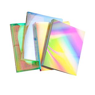 【自营】Maruman满乐文B5彩炫活页本大容量活页夹扣F98C可拆卸可换替芯学生用高颜值手账本笔记本