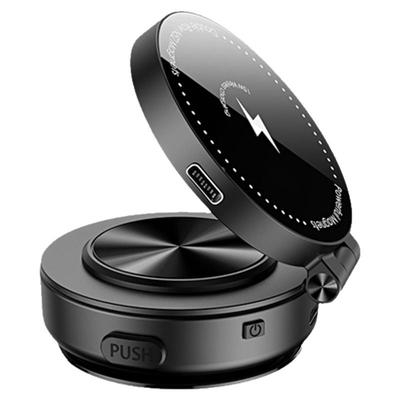 无线充电器电动真空金属车载支架