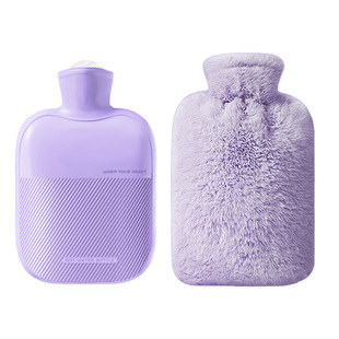 热水袋暖水袋注水毛绒暖手宝热敷专用灌水暖手袋女生大姨妈暖肚子