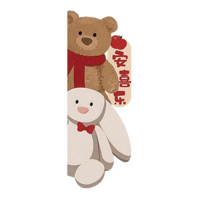 奶油风儿童房装饰画客厅壁画