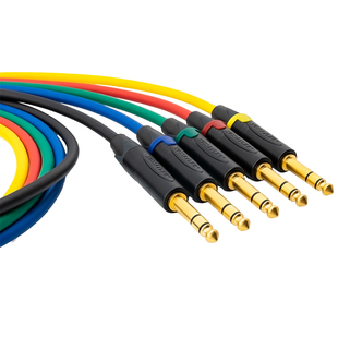 定制莫伽米2549 大三芯6.5mm音频线公对公电钢琴统音箱声卡平衡线