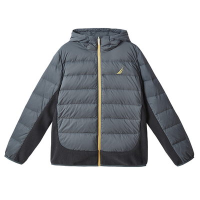 NAUTICA儿童户外短款羽绒服鹅绒