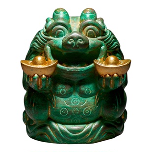 禄禄发天禄招财神兽立体冰箱贴河北邯郸博物馆熨斗架汉代文物文创