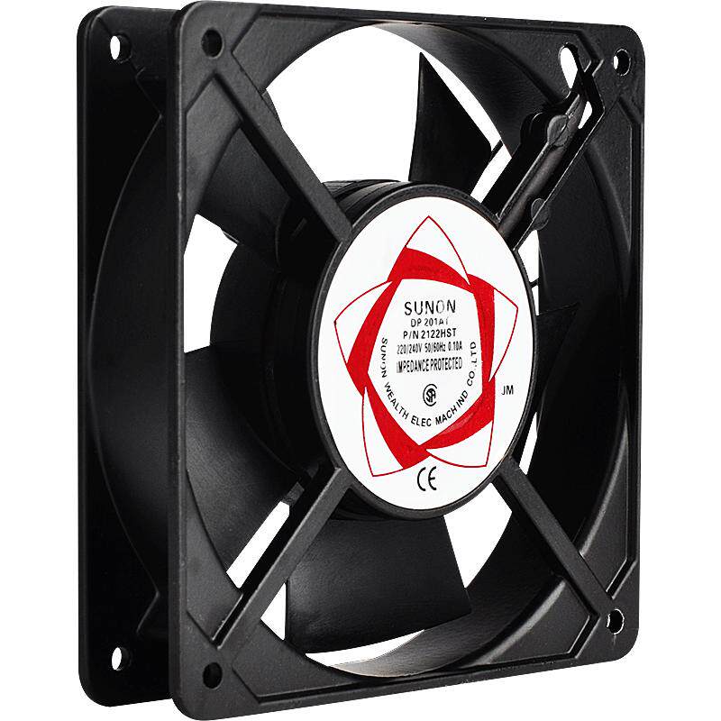 双滚珠小型轴流风机工业电柜散热排风扇220V强力静音高速125FZY2