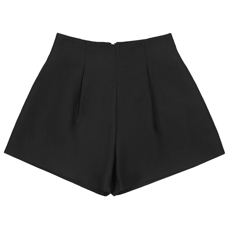 西裤女夏款短裤女夏梨形网红短裤女ins超火高腰a字阔腿宽松休闲裤