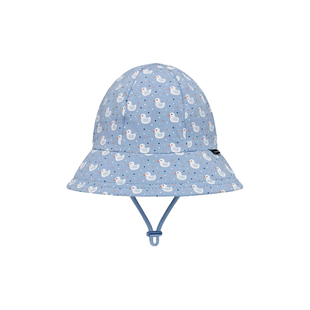 澳洲Bedhead弹力棉男女童圆顶渔夫防晒帽UPF50+A类材质呵护更全面