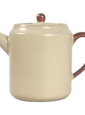 清仓便宜卖200ml米黄简约茶壶