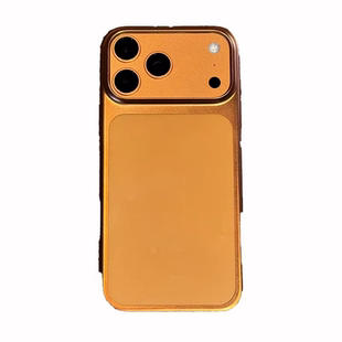 【抗指纹】适用于苹果17promax手机壳新款轻薄电镀星宇橙iPhone17pro磁吸时尚高级感17pro防摔情侣款创意硬套