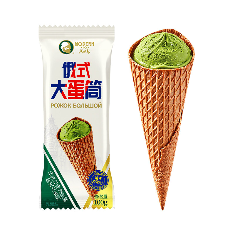 马迭尔俄式大蛋筒冰淇淋脆甜筒