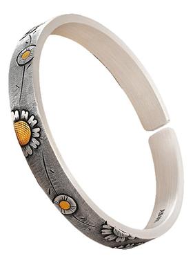 非遗镶金手工向阳而生开口实心