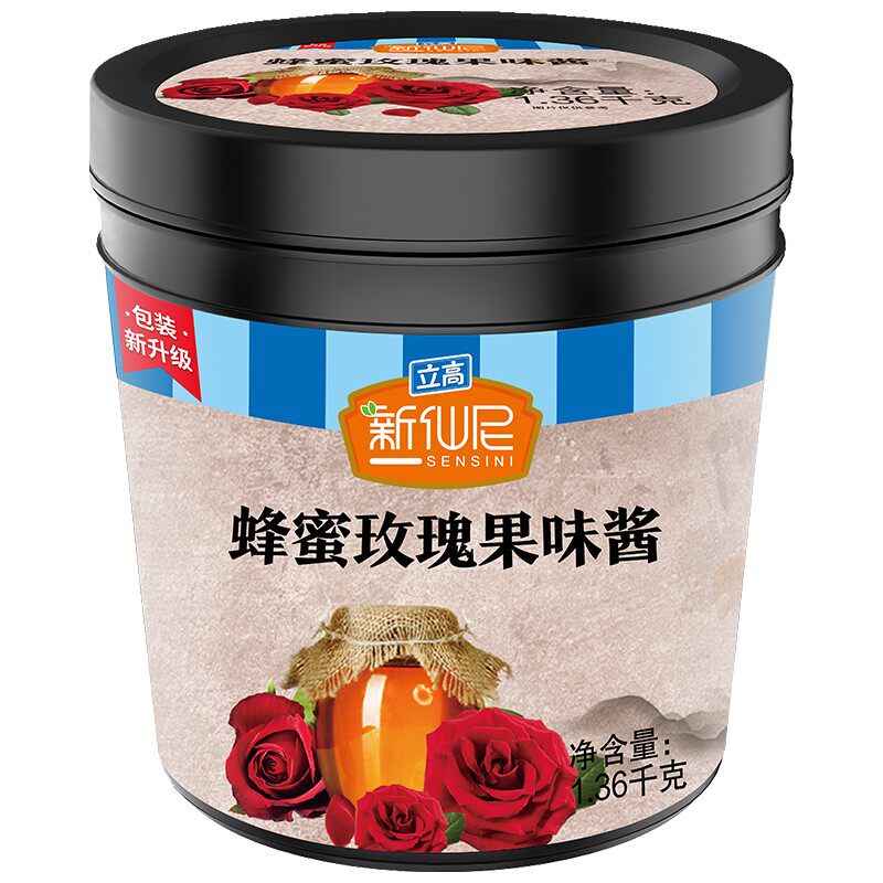 冷热饮花茶酱新仙尼蜂蜜玫瑰果泥