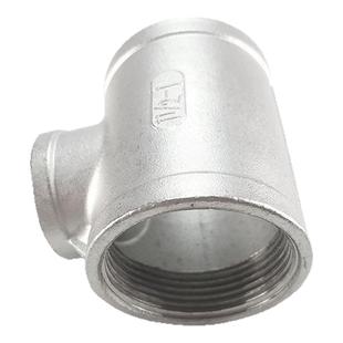 304不锈钢变径内丝三通 内螺纹异径 内牙丝扣 水管接头大小头转换