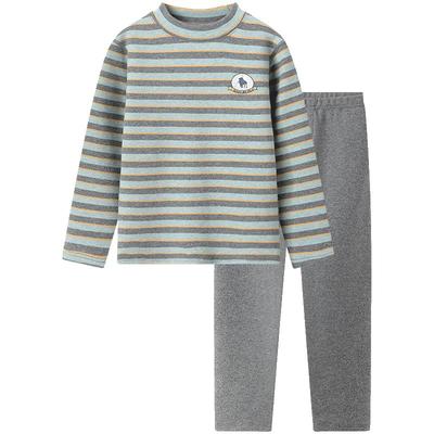 英博伦秋季男童舒绒棉内衣套装