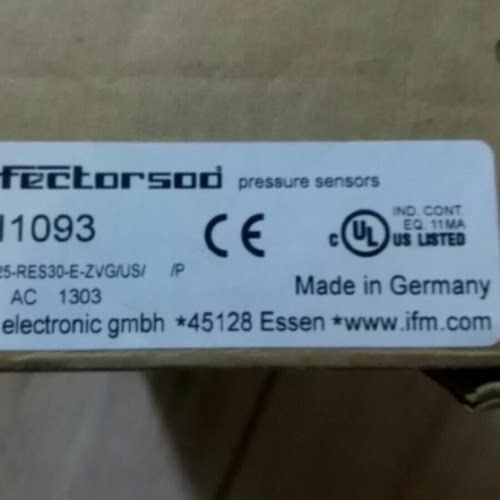 议价PI1093 压力传感器 PI-025-RES30-E-ZVG/US/ /P德国易福门ifm