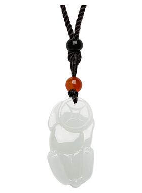 【生日礼物】周大生和田玉貔貅链