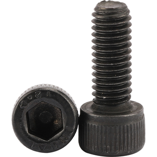 英美制UNC/UNF12.9级高强度杯头内六角螺丝钉美标圆柱头螺钉螺栓