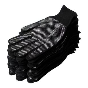 尼龙点胶防滑耐磨劳保手套点珠司机开车搬运薄款涂胶工作男女干活