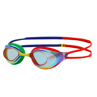 洲克泳镜高清防水防雾zoke女士专业游泳训练男比赛竞速学生贝壳镜