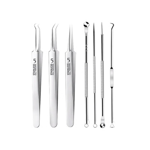 医用型细胞夹黑头超细美容院专用高精密粉刺针套装闭口挤痘痘工具