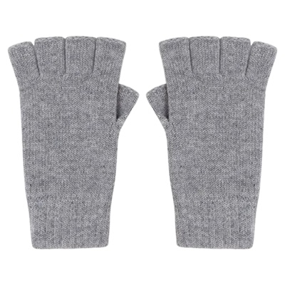 【特享6折】Johnstons of Elgin秋冬女士露指羊绒针织手套礼物