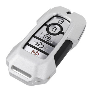 适用于21-25款福特烈马Bronco专用车钥匙套改装铝合金外壳保护罩